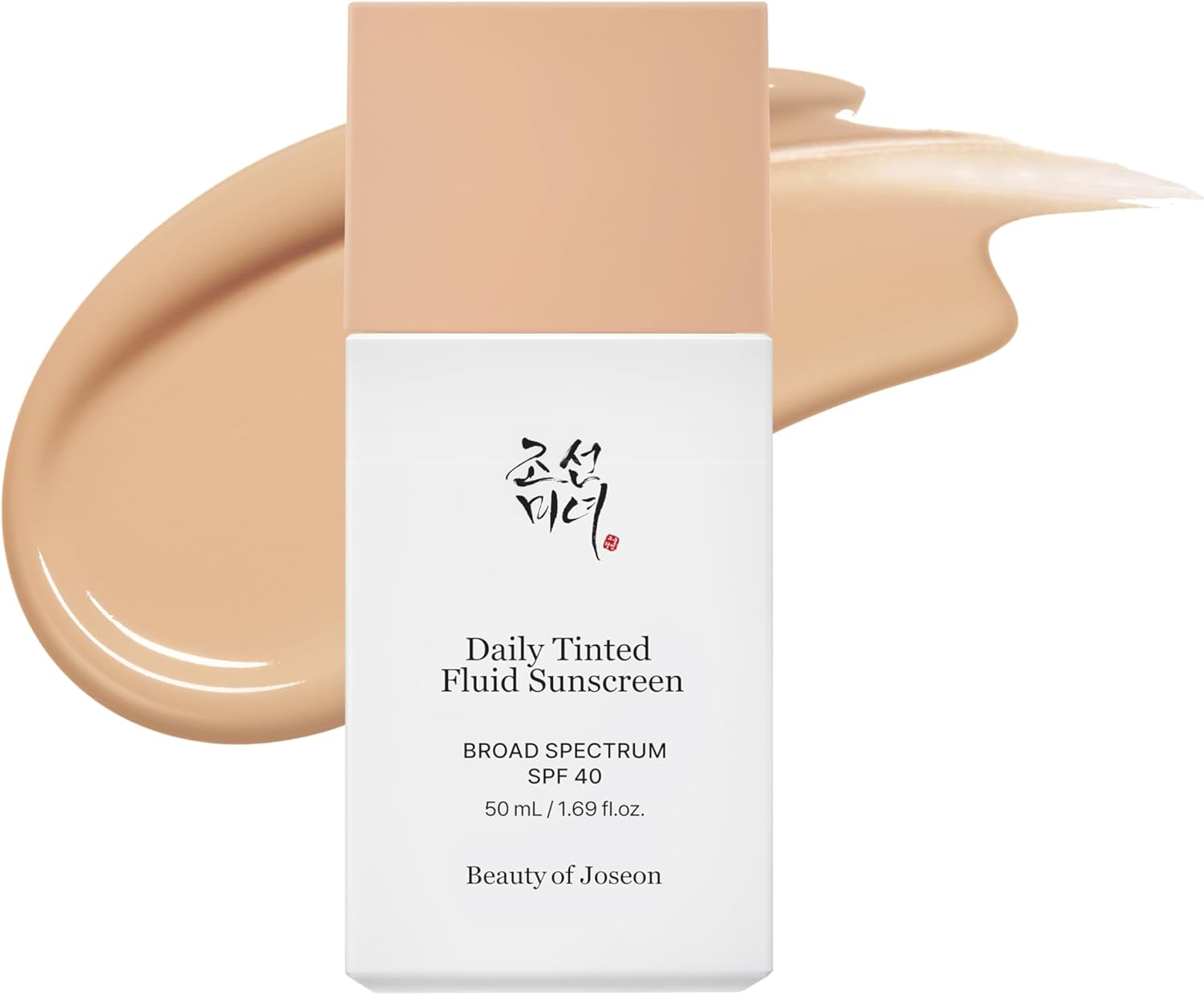 Beauty of Joseon Daily Tinted Fluid Sunscreen 12 Shades for Face Moisturizing Broad Spectrum SPF 40 Korean Skincare 50ml, 1.69 fl.oz