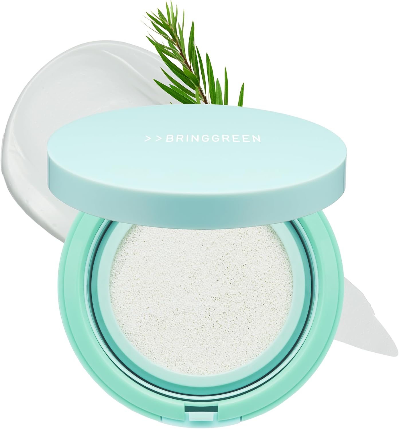 BRING GREEN Tea Tree CICA Facial Sun Cushion SPF 50+ PA++++
