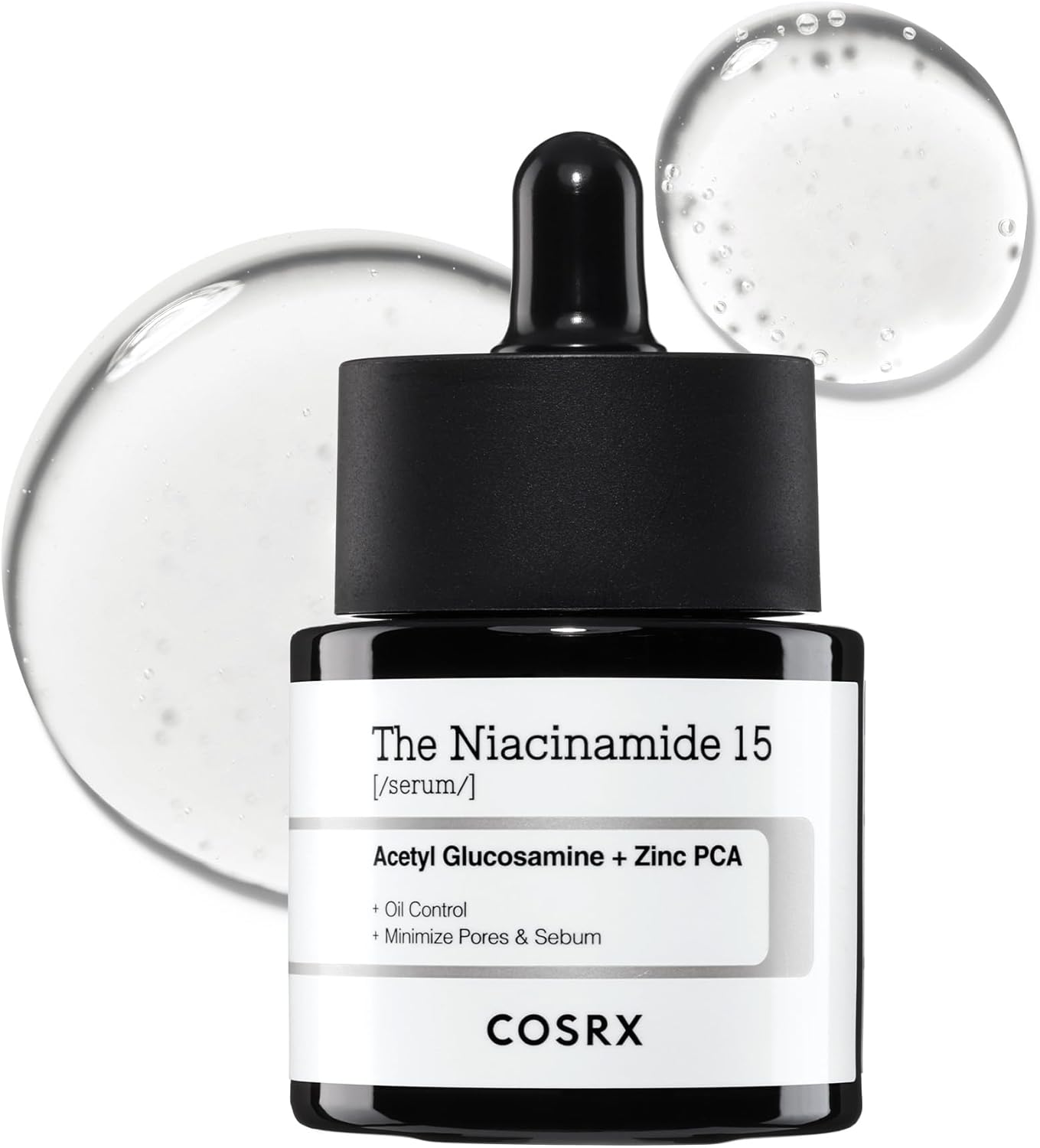 COSRX 15% Niacinamide Face Serum, 0.67 fl oz, Pore Minimizer Serum for Face, Even Skin Tone, Korean Skin Care