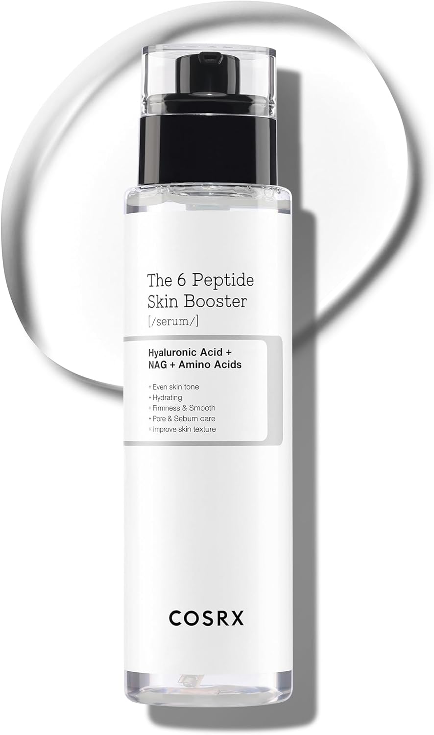 COSRX 6X Peptide Collagen Skin Booster Toner Serum for Dull & Uneven Skin, Preps Skin with Copper Peptides, GHK-Cu, Skin Renewal Boosting Facial Essence, Korean Skin Care, 5.07 oz