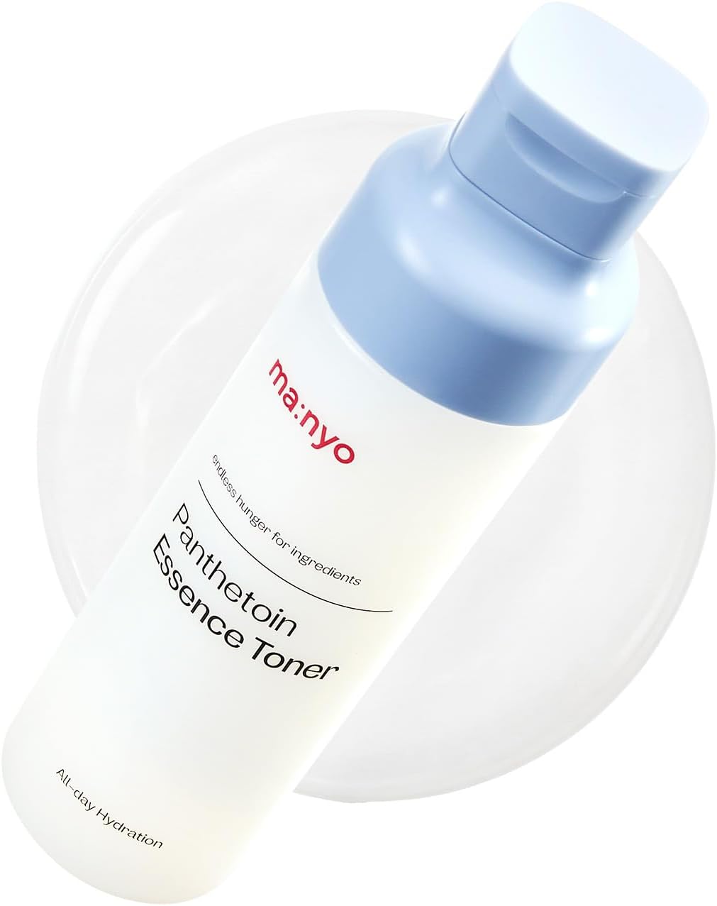 MANYO Panthetoin Essence Toner, Deep Hydration, Barrier Care, 6.76 fl oz | Deep hydration and skin barrier care with panthenol and ectoin, vegan, for sensitive skin, Milky toner