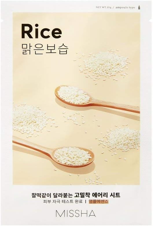 Missha Pure Source Cell Sheet Mask (Rice - 10 Sheets)