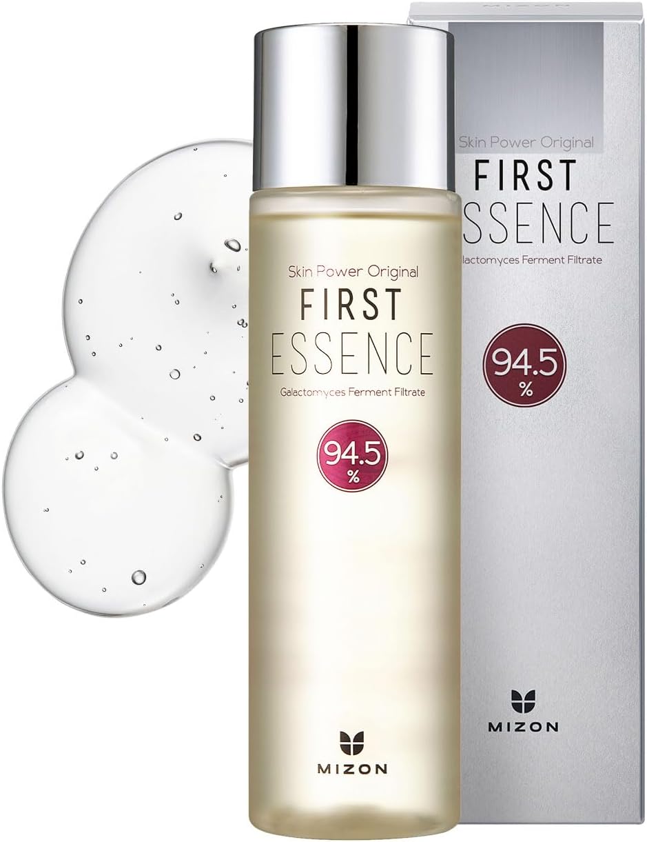 MIZON Skin Power Original First Essence, 210ml (7.10 Fl Oz) | 94.5% Galactomyces Ferment Filtrate, Korean Skin Booster, Moisturizing, Exfoliating, Youth Recovery